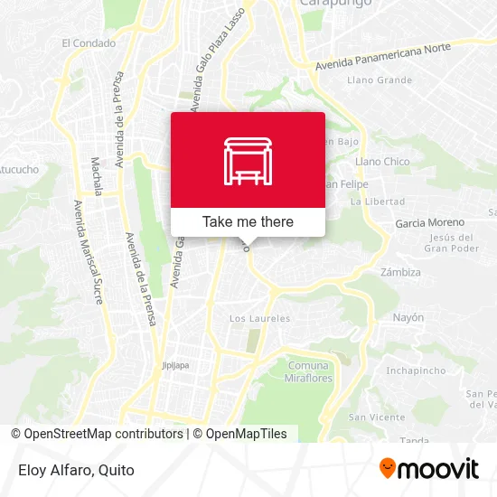 Eloy Alfaro map