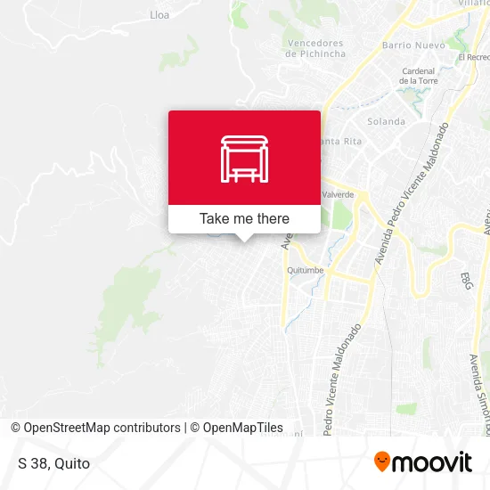 Mapa de S 38
