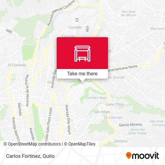 Carlos Fortinez map