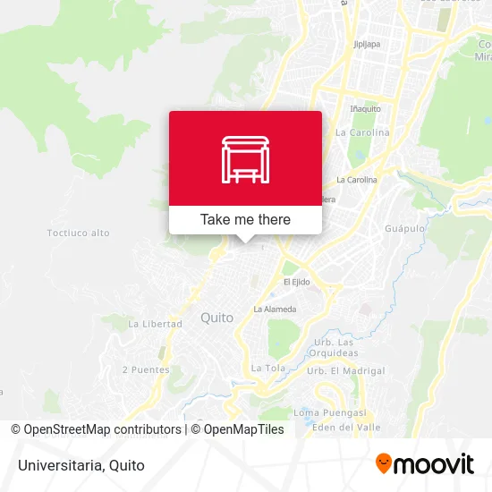 Universitaria map