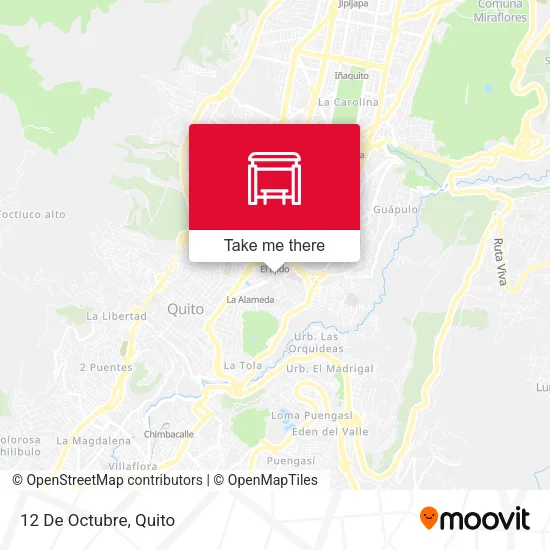 Mapa de 12 De Octubre