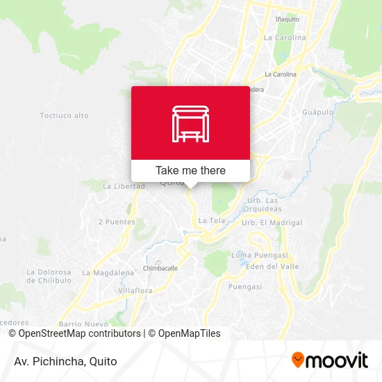 Av. Pichincha map