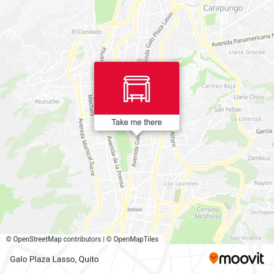 Mapa de Galo Plaza Lasso