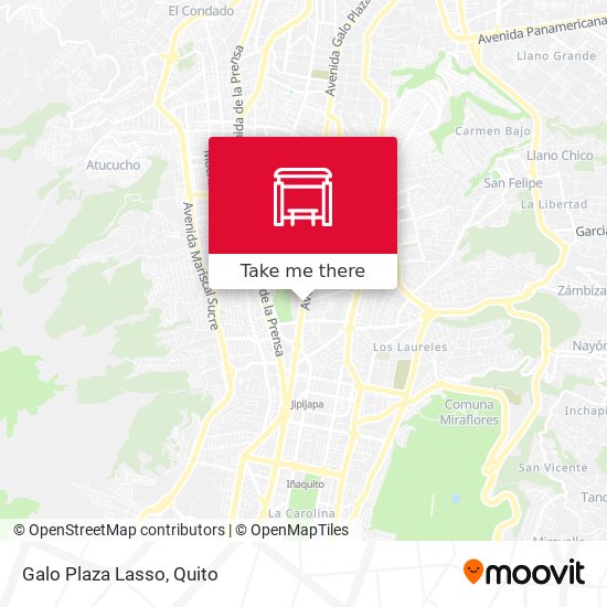 Galo Plaza Lasso map