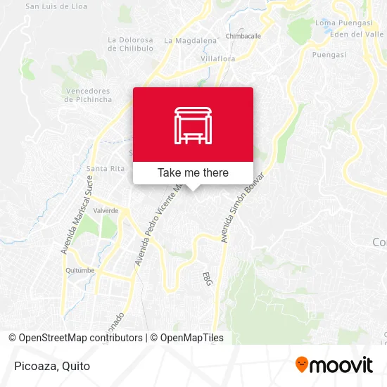 Picoaza map
