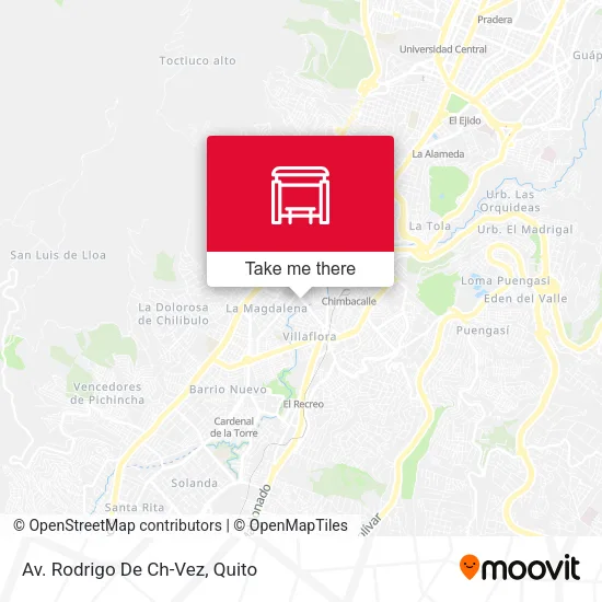 Mapa de Av. Rodrigo De Ch-Vez