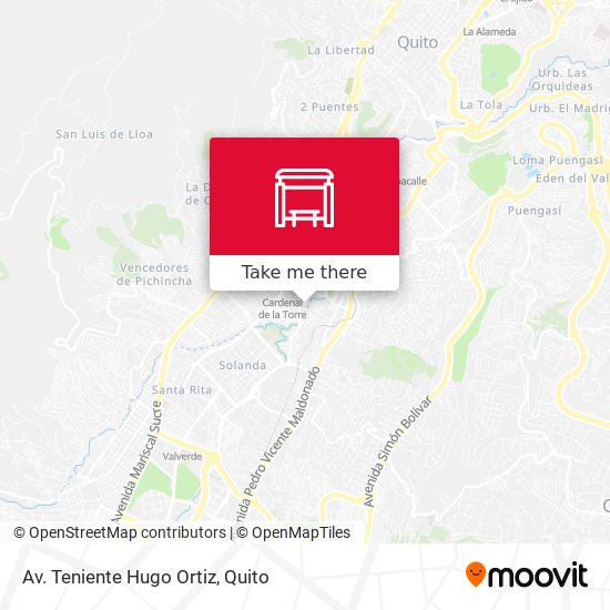 Mapa de Av. Teniente Hugo Ortiz