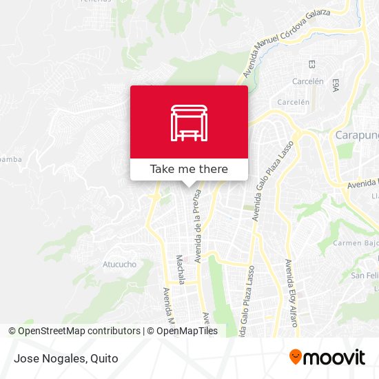 Mapa de Jose Nogales