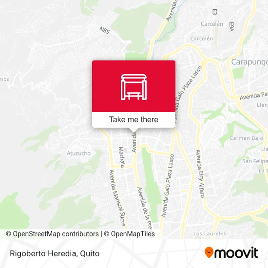 Mapa de Rigoberto Heredia
