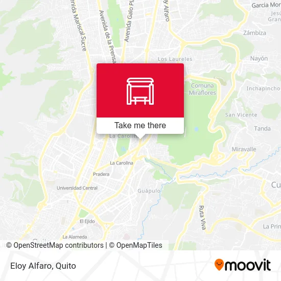 Eloy Alfaro map