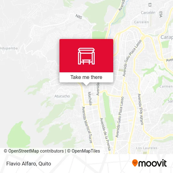 Mapa de Flavio Alfaro