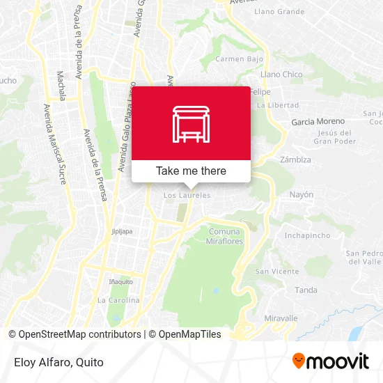 Eloy Alfaro map