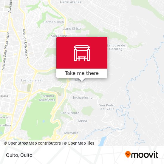 Quito map