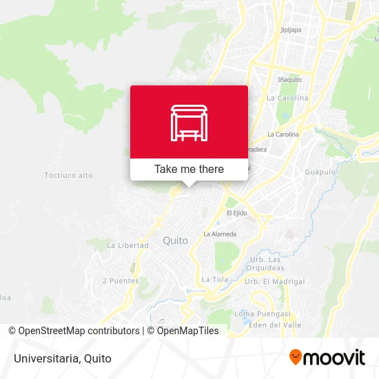 Universitaria map