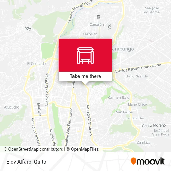 Eloy Alfaro map