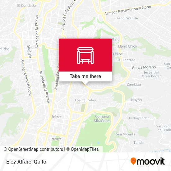 Eloy Alfaro map
