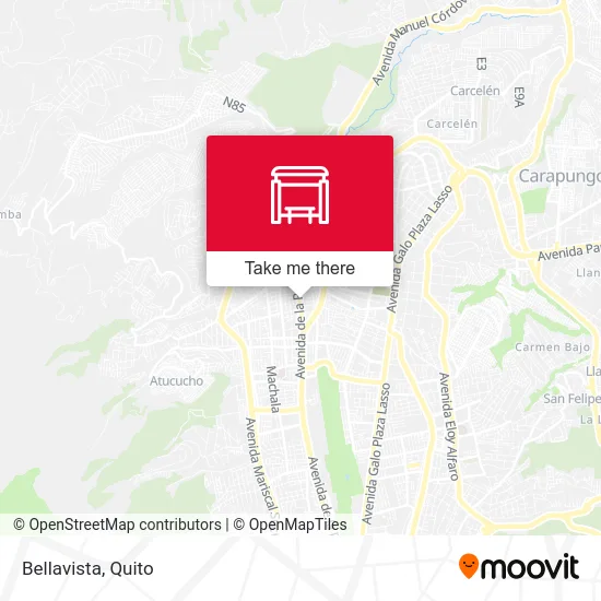 Bellavista map