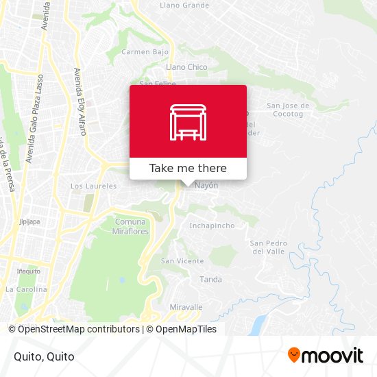 Quito map