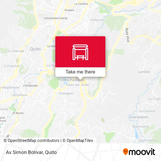 Mapa de Av Simon Bolivar