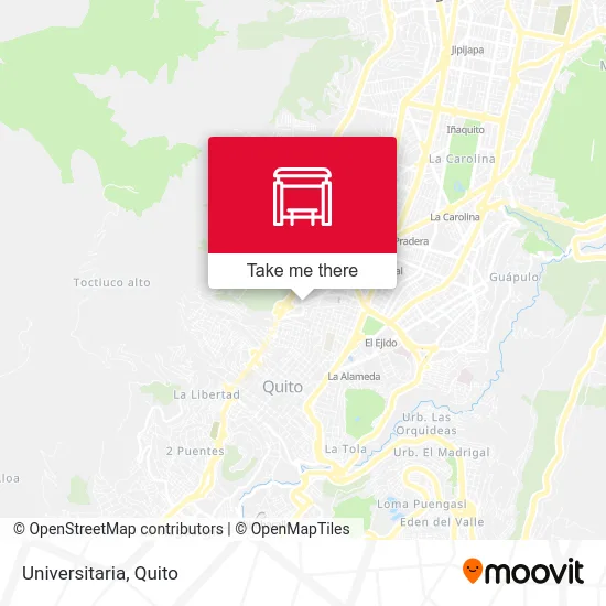 Universitaria map