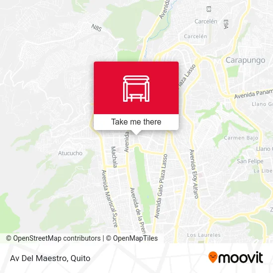 Mapa de Av Del Maestro