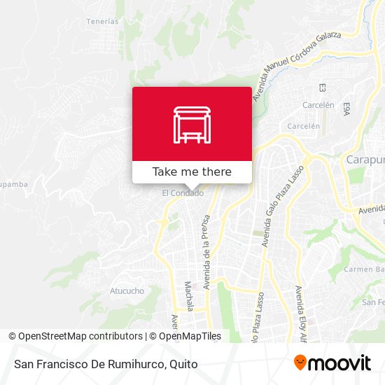 Mapa de San Francisco De Rumihurco