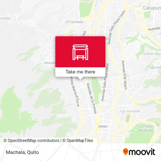Mapa de Machala