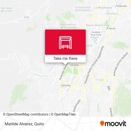 Mapa de Matilde Alvarez