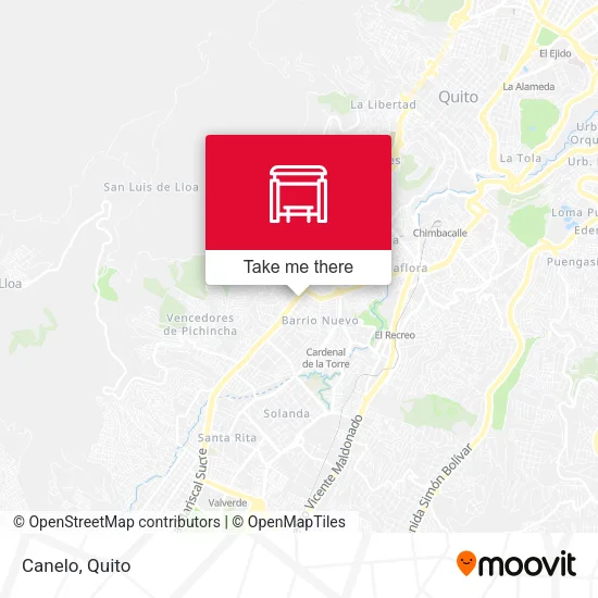 Mapa de Canelo