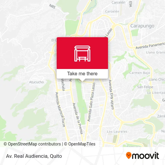 Av. Real Audiencia map