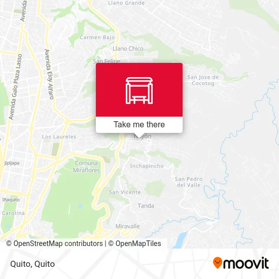 Quito map