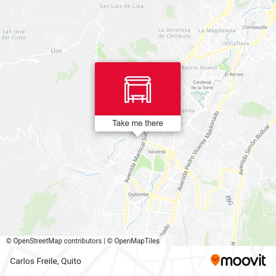 Mapa de Carlos Freile