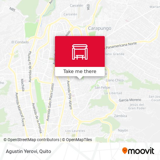 Mapa de Agustin Yerovi