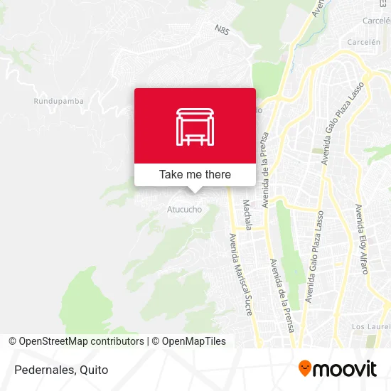 Mapa de Pedernales