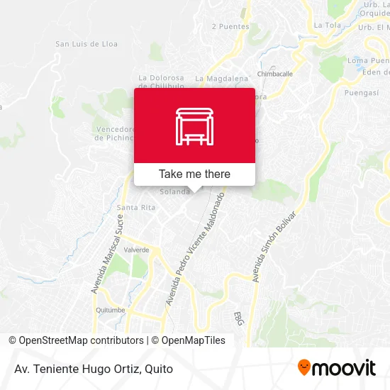 Mapa de Av. Teniente Hugo Ortiz