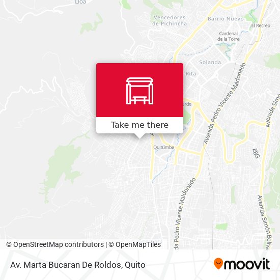 Av. Marta Bucaran De Roldos map
