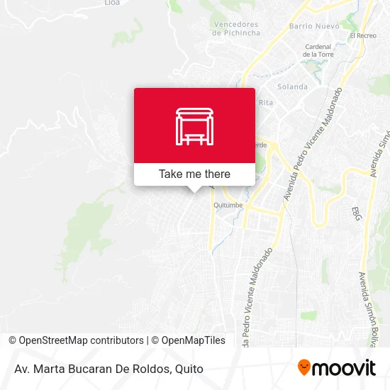 Mapa de Av. Marta Bucaran De Roldos