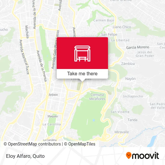 Eloy Alfaro map