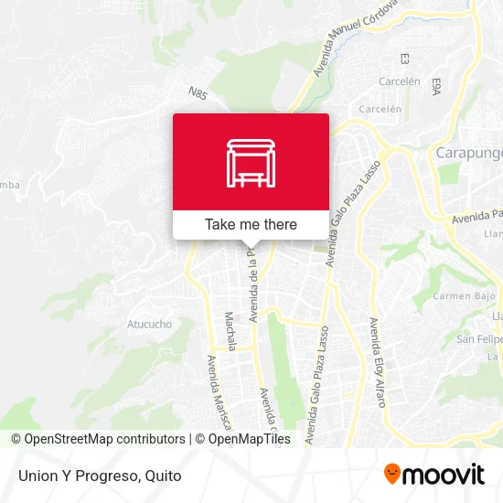 Mapa de Union Y Progreso