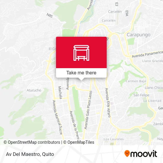 Mapa de Av Del Maestro
