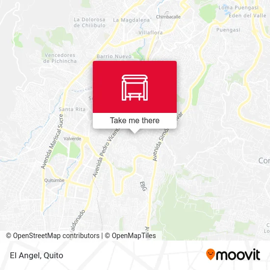 El Angel map