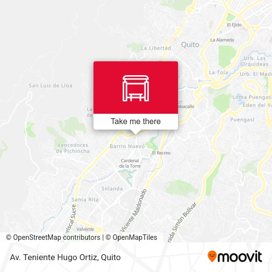 Mapa de Av. Teniente Hugo Ortiz