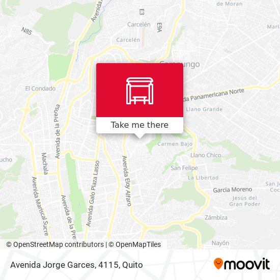 Avenida Jorge Garces, 4115 map