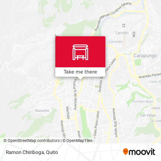 Mapa de Ramon Chiriboga