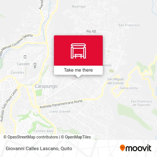 Mapa de Giovanni Calles Lascano