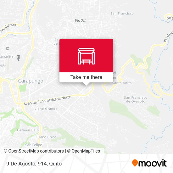 Mapa de 9 De Agosto, 914