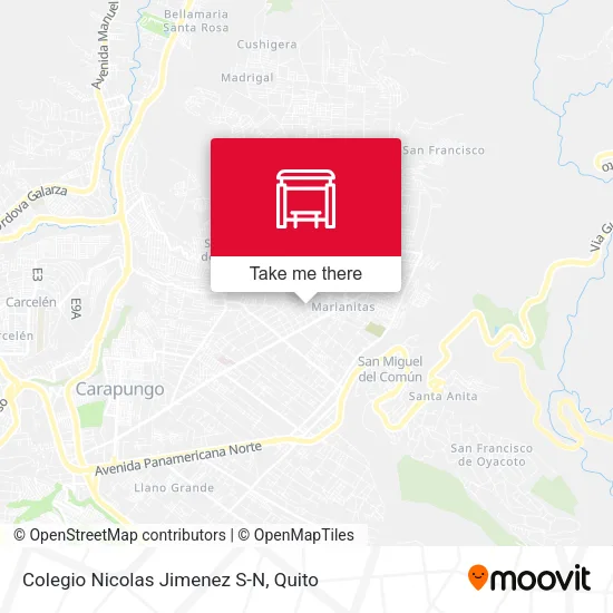 Colegio Nicolas Jimenez S-N map