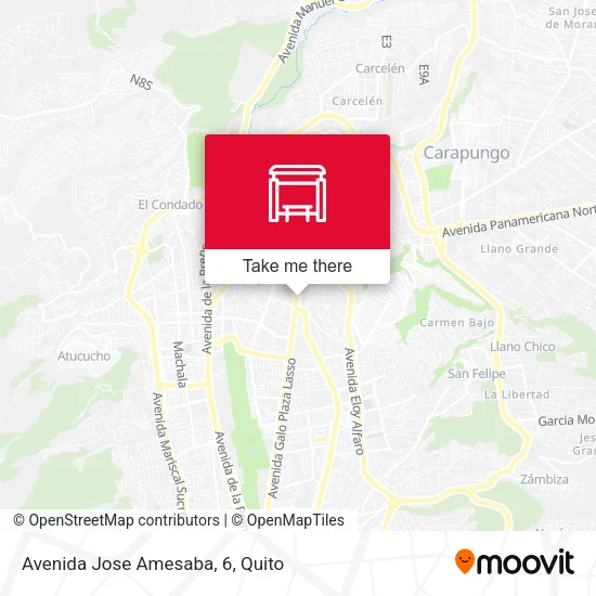 Mapa de Avenida Jose Amesaba, 6
