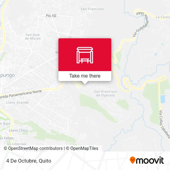 Mapa de 4 De Octubre