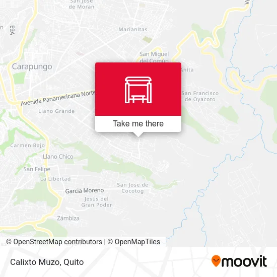 Mapa de Calixto Muzo
